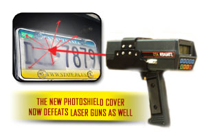 Anti-Photo License Plate Cover